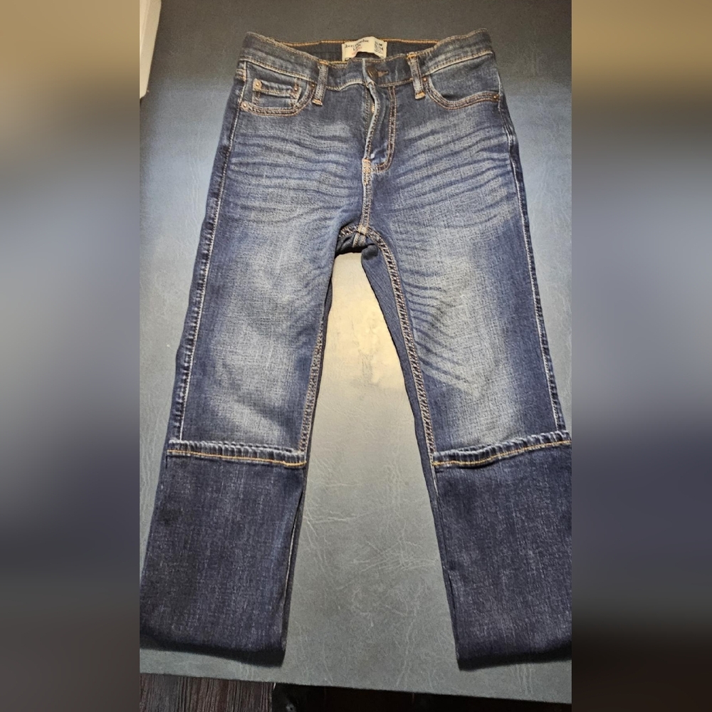 Abercrombie Kids Dark Blue Straight Jeans